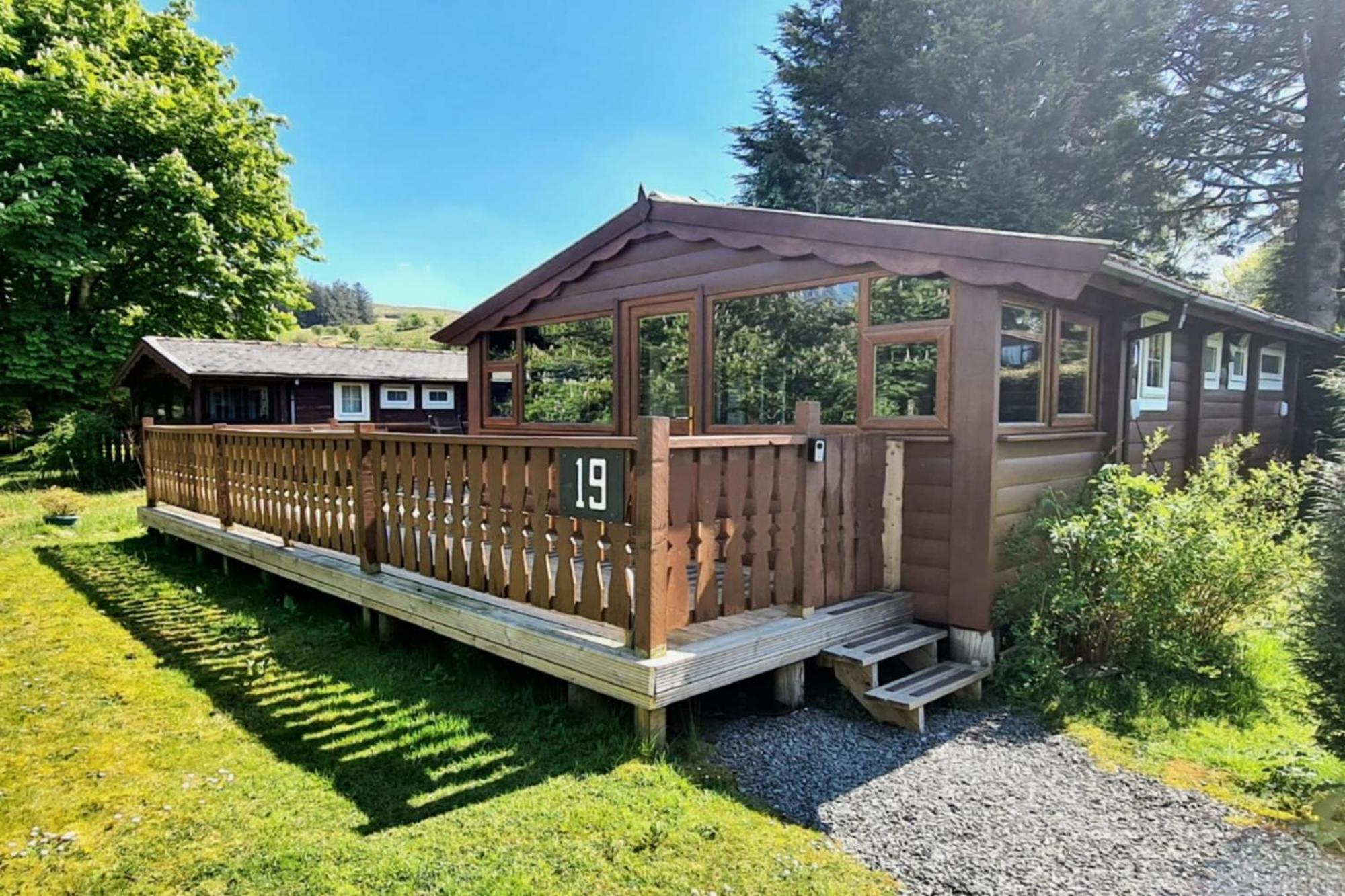 Cosy Log Cabin In Snowdonia 9 Trawsfynydd Buitenkant foto